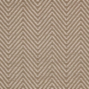 Livorno (Narrow Chevron): Eggshell - 100% TufStrand® Polypropylene Carpet