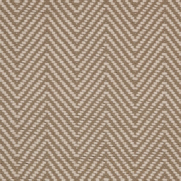 Livorno (Narrow Chevron): Eggshell - 100% TufStrand® Polypropylene Carpet