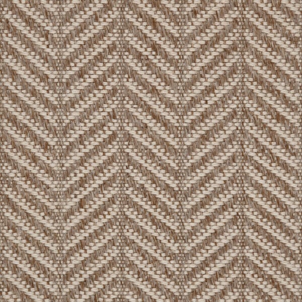 Medina (Chevron): Fossil - 100% TufStrand® Polypropylene Carpet