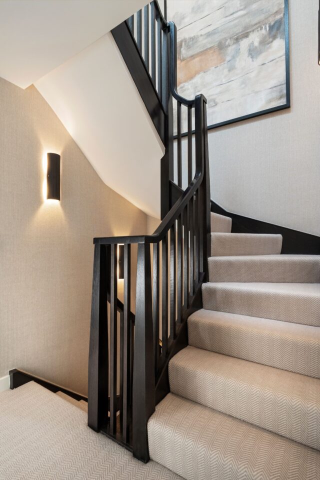 April Hamilton Interiors Sorrento Tortora Stair Carpet