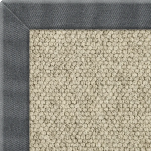 Delamere Fabric EdgeDelamere: Delamere Fabric Edge - 100% Undyed Wool Carpet