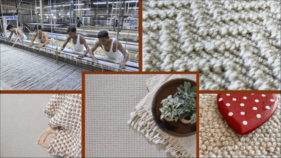 Celebrate National Wool Month with Riviera Home. Riviera Home image showing handcrafted wool ranges